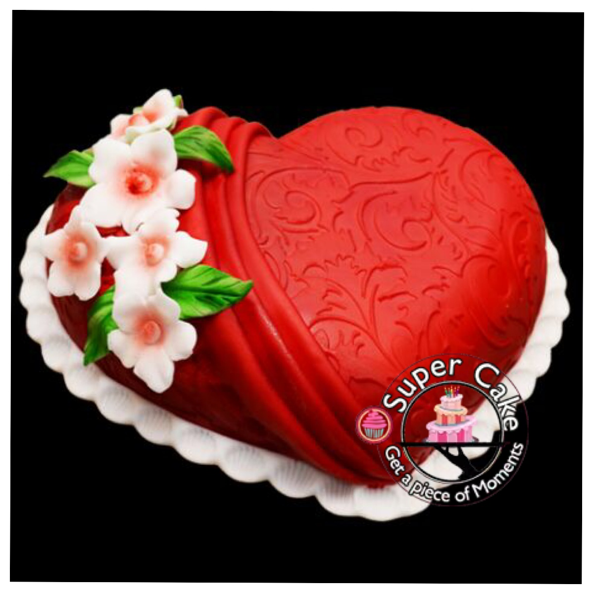 1kg Red Heart cake